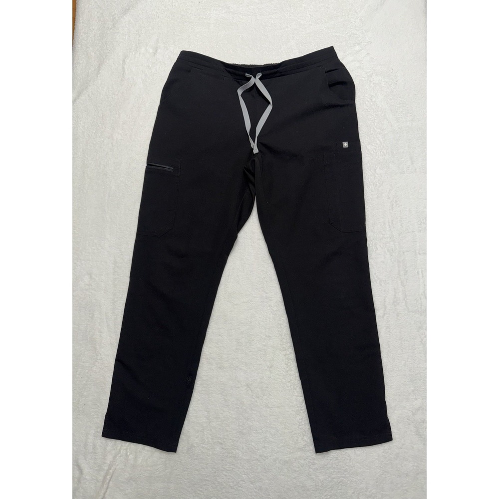 FIGS Women's Zamora Straight Leg Scrub Pants Technical Size Medium Petite